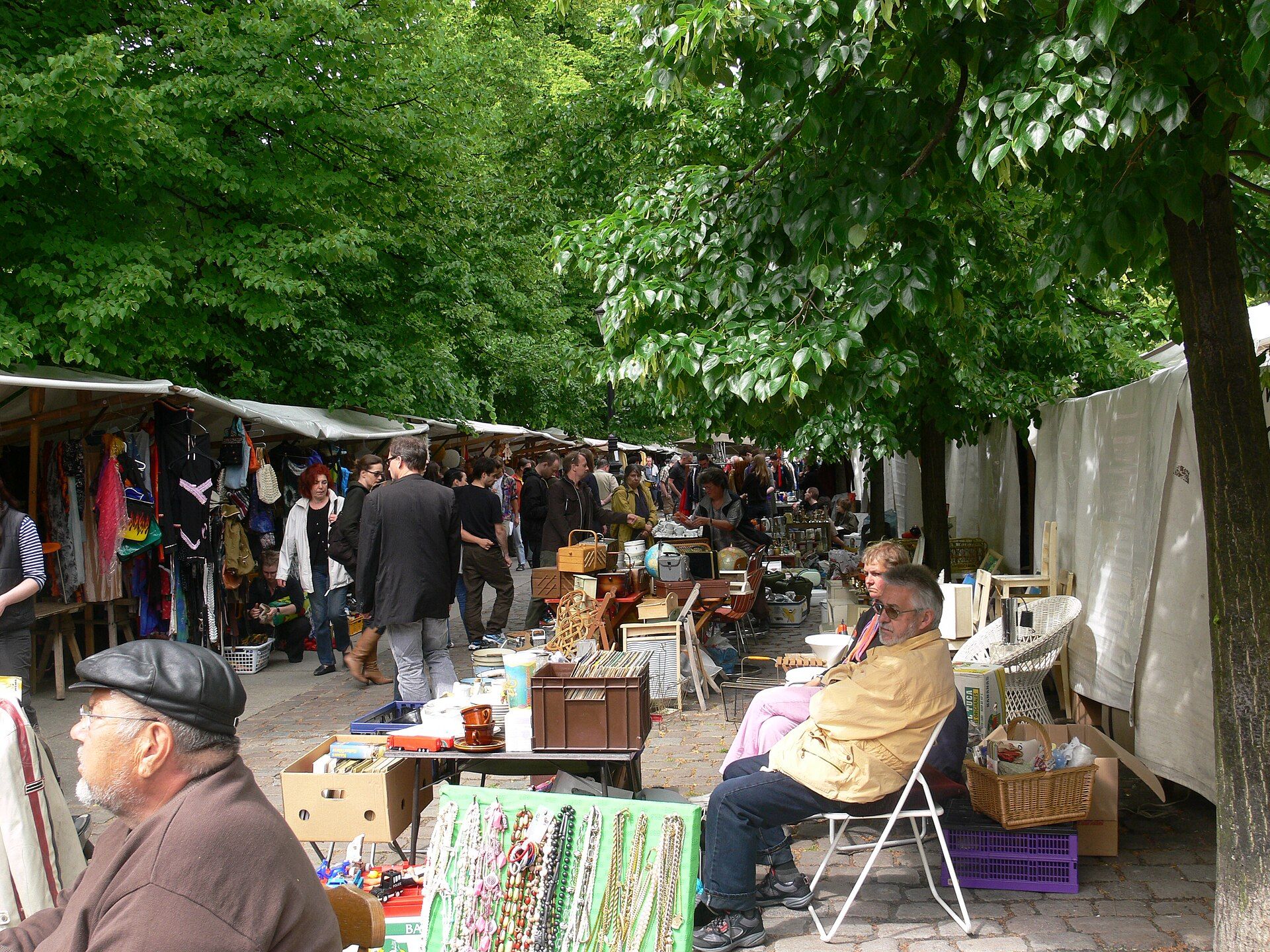 Flohmarkt am Arkonaplatz